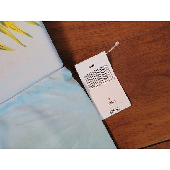 Disney Women's Stitch Tropical Pajama Pants - Blue and Red - Picture 2 of 4